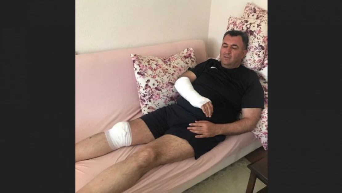 Nazillili iş adamı korkuttu