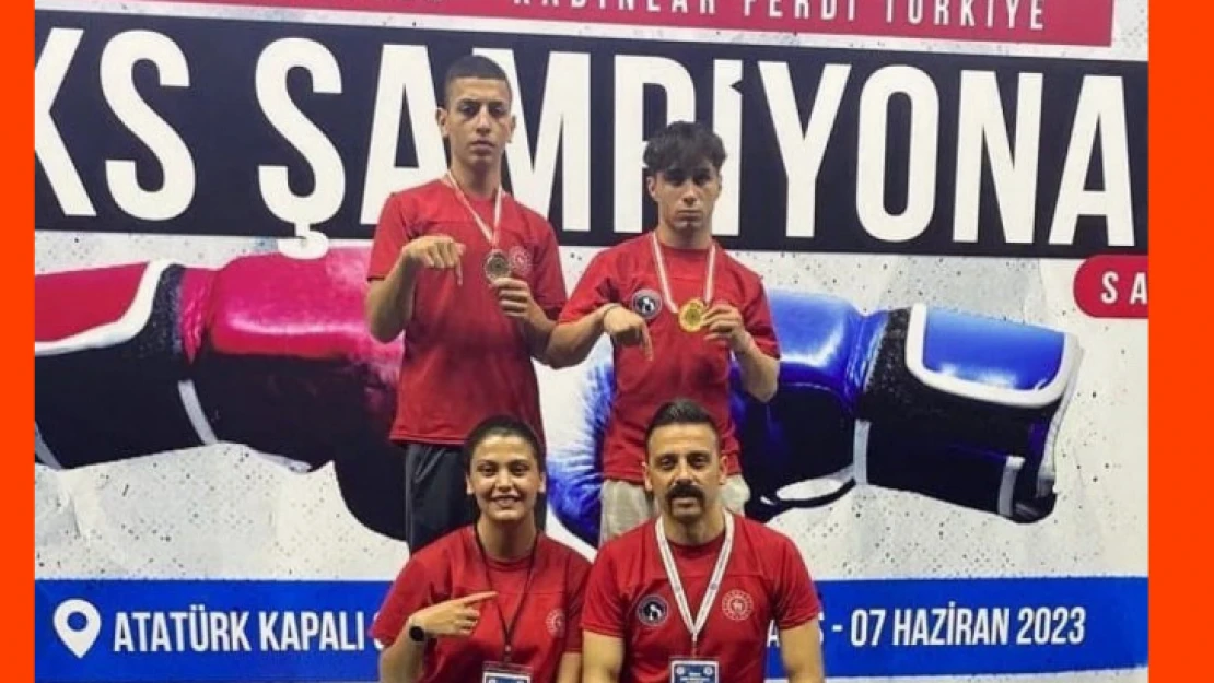 Nazillili sporcular ilçeyi gururlandırdı