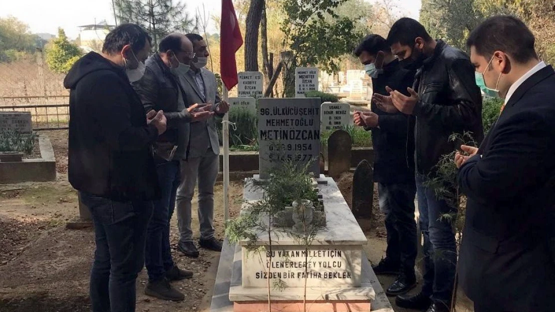 Nazillili Ülkücüler, öğretmenleri unutmadı