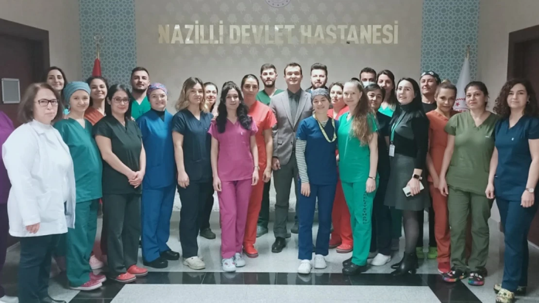 NDH'de hemşireler sertifikalarına kavuştu
