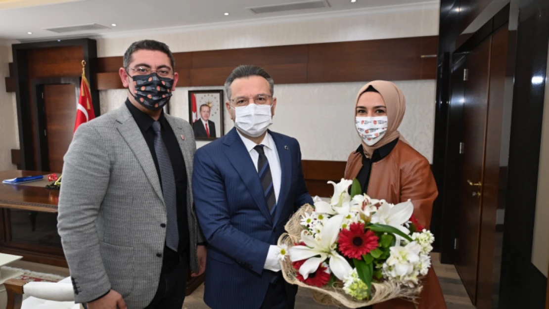 NGC'den Vali Aksoy'a ziyaret
