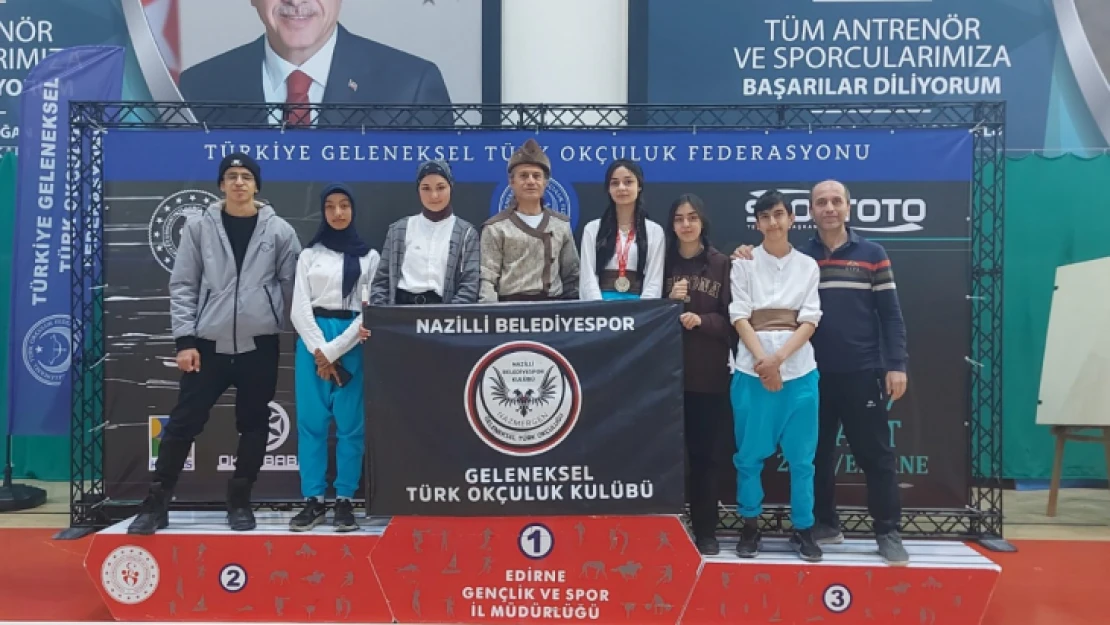 Okçulukta Nazilli'nin gurur kaynağı oldular