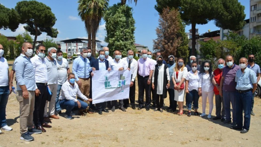 Okul için yer teslimi yapıldı