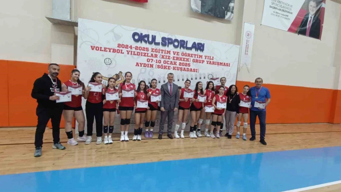 Okul sporları voleybolda yarı finalistler belli oldu