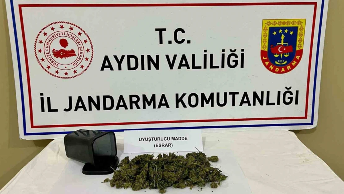 Ormanlık alanda gizlenen uyuşturucu, jandarmanın dikkatinden kaçmadı