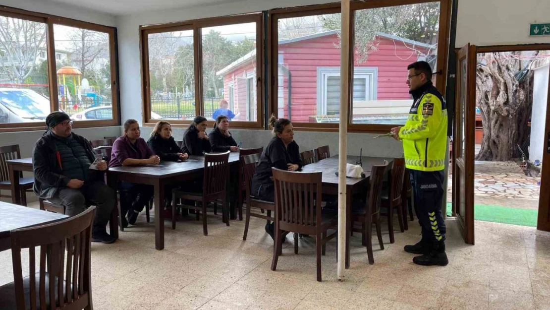 Özel bakım merkezi personellerine trafik eğitimi