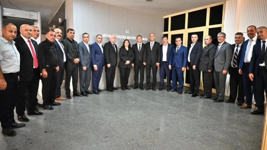 Özmeriç, nezaket ziyaretinde şoför esnafının sorunlarını dile getirdi