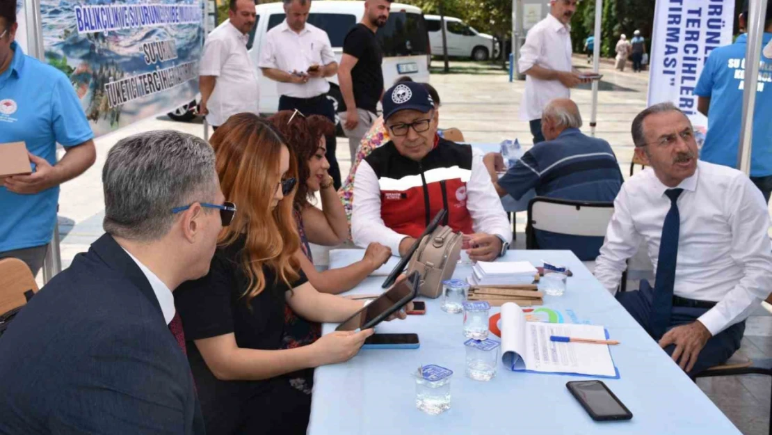 Pilot il Aydın'da su ürünleri tüketici alışkanlıkları anketi uygulanıyor