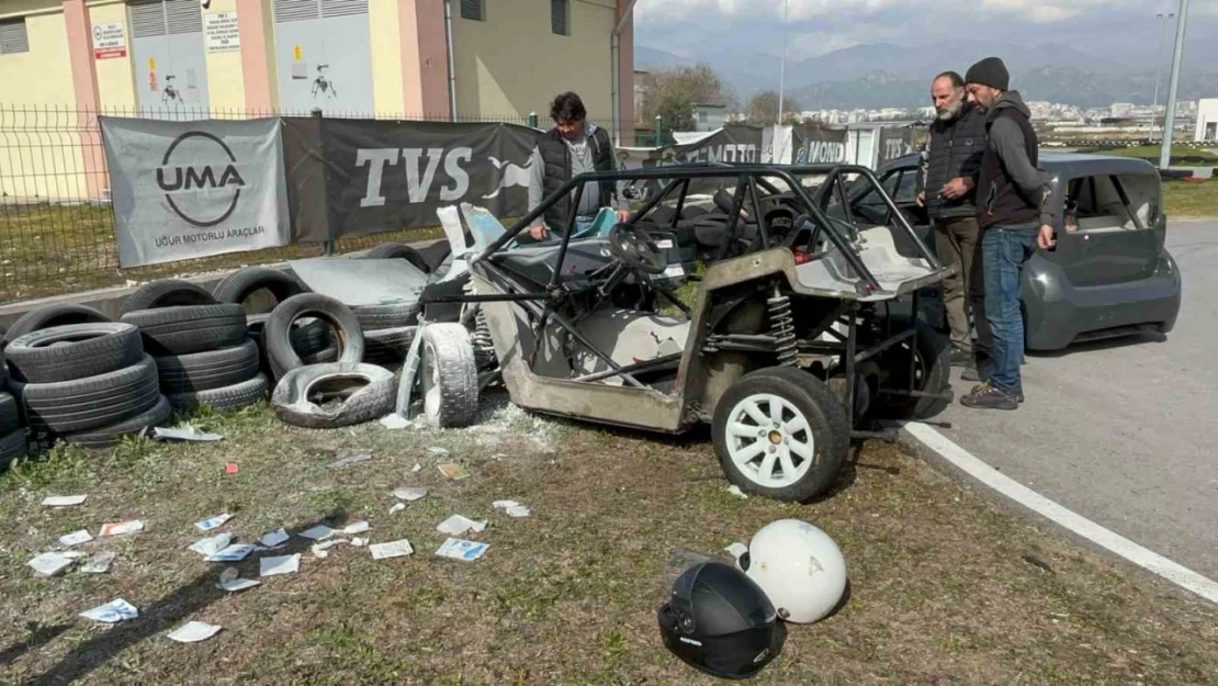 Ralli tutkunu ünlü iş insanı kazada ağır yaralandı