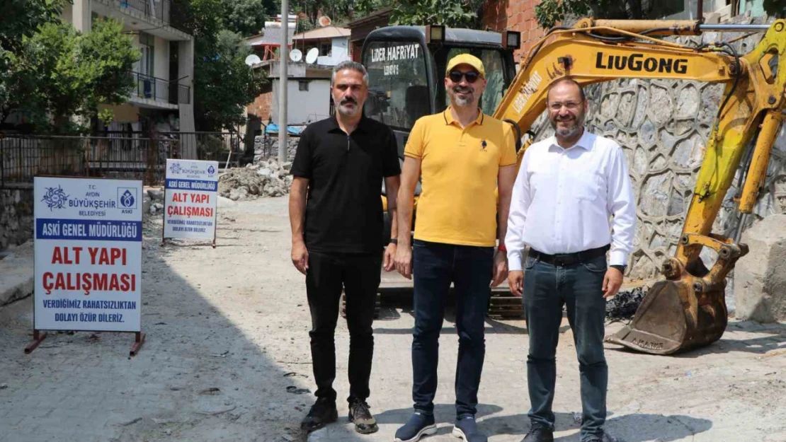 Savuca Mahallesi'ndeki sorununa ASKİ kalıcı çözüm getiriyor