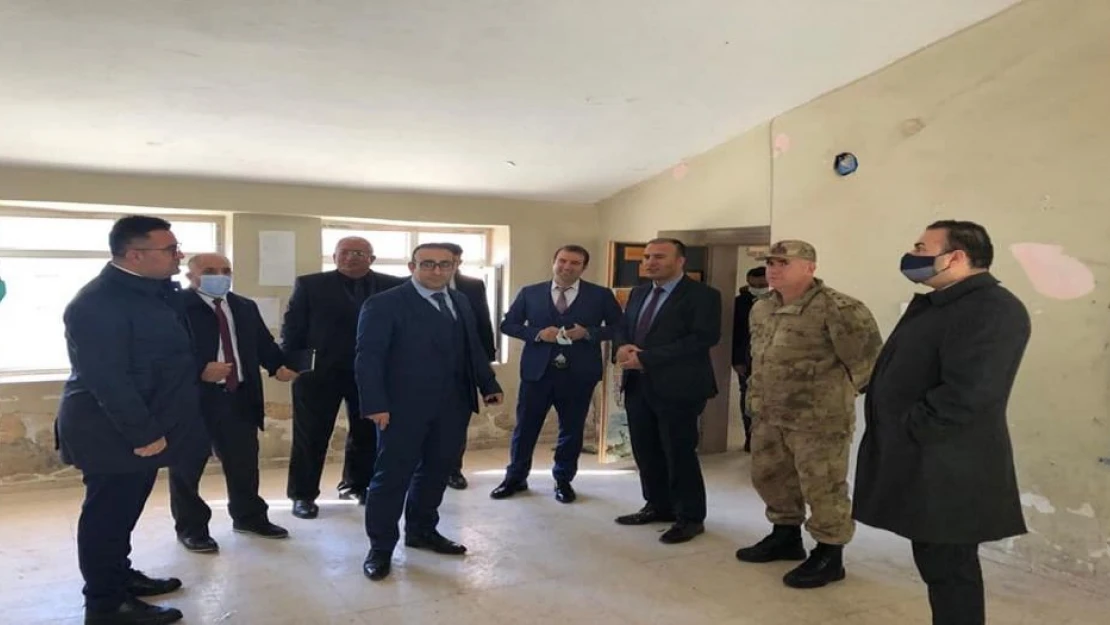 Şirvan Kaymakamı'ndan okullara ziyaret