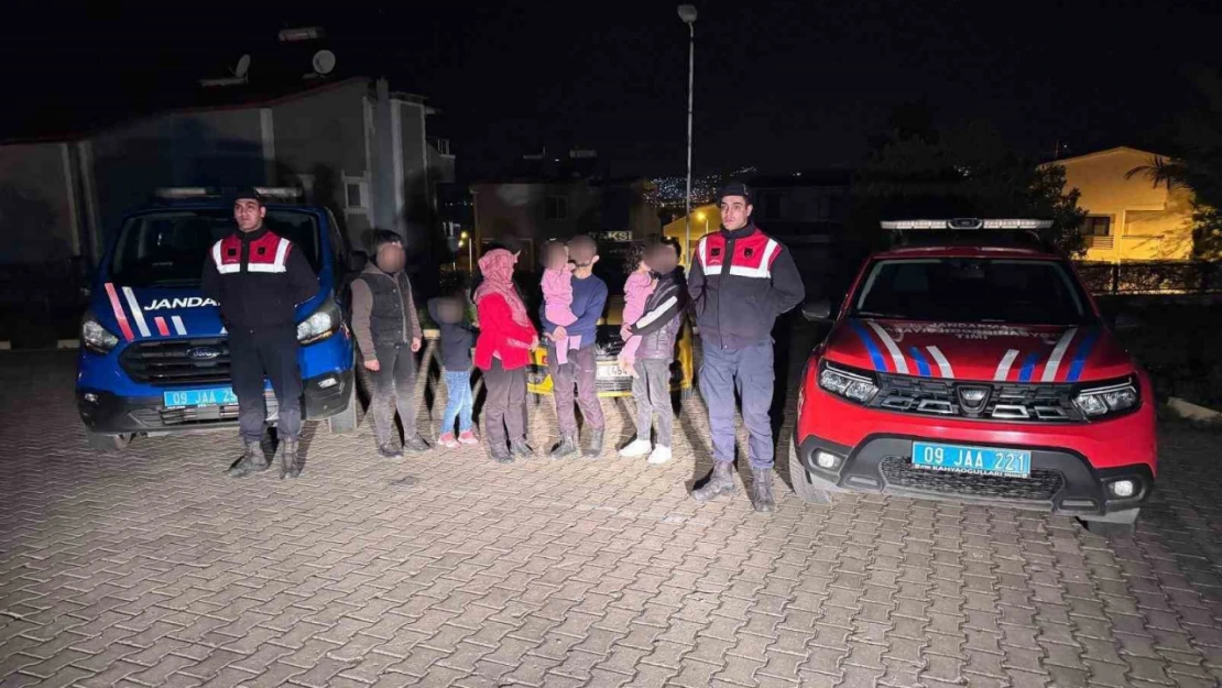 Sisam Adası'na yüzerek geçmeye çalışan düzensiz göçmen yakalandı