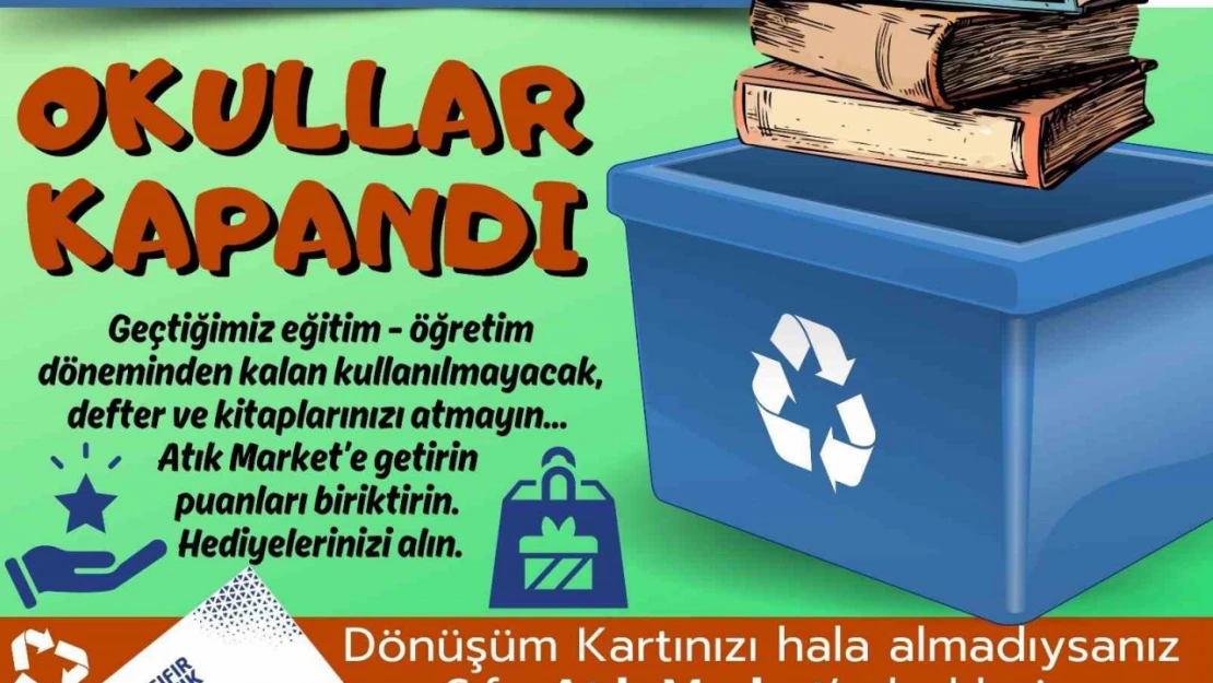 Söke Belediyesi'nden Kağıt Atıkları Toplama Kampanyası