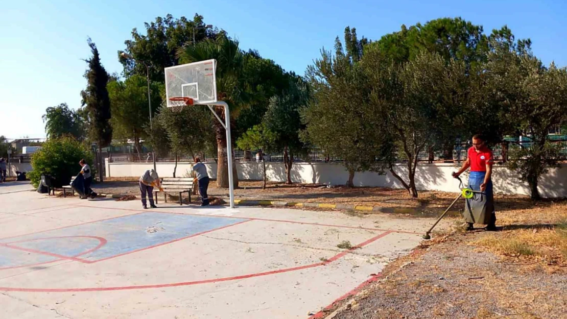 Söke Belediyesi'nden okullarda temizlik seferberliği