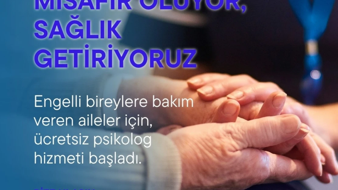 Söke Belediyesi'nin ücretsiz psikolog desteği, engelli bireylerin evlerinde verilecek