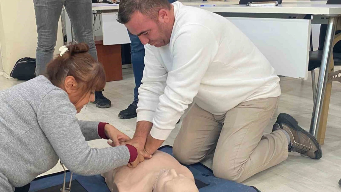 Söke Belediyesi Personeline İlk Yardım Eğitimi verildi