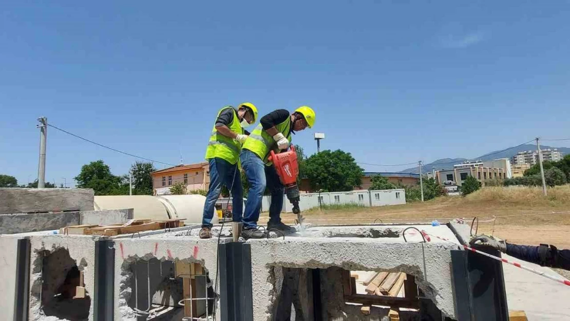 Söke'de arama kurtarma eğitimleri devam ediyor