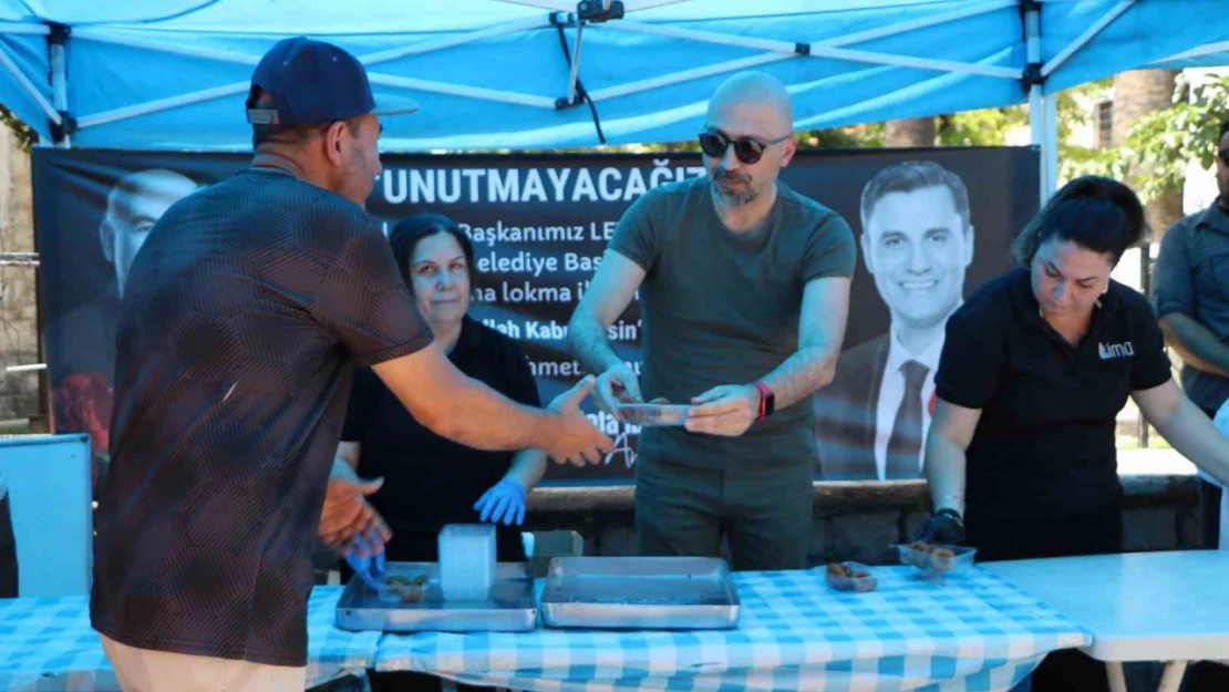 Söke'de Levent Tuncel ve Ferdi Zeyrek hayrına lokma döküldü