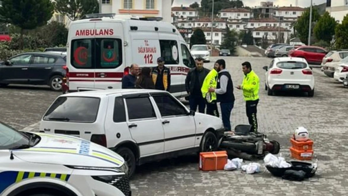 Söke'de trafik kazası: 1 yaralı