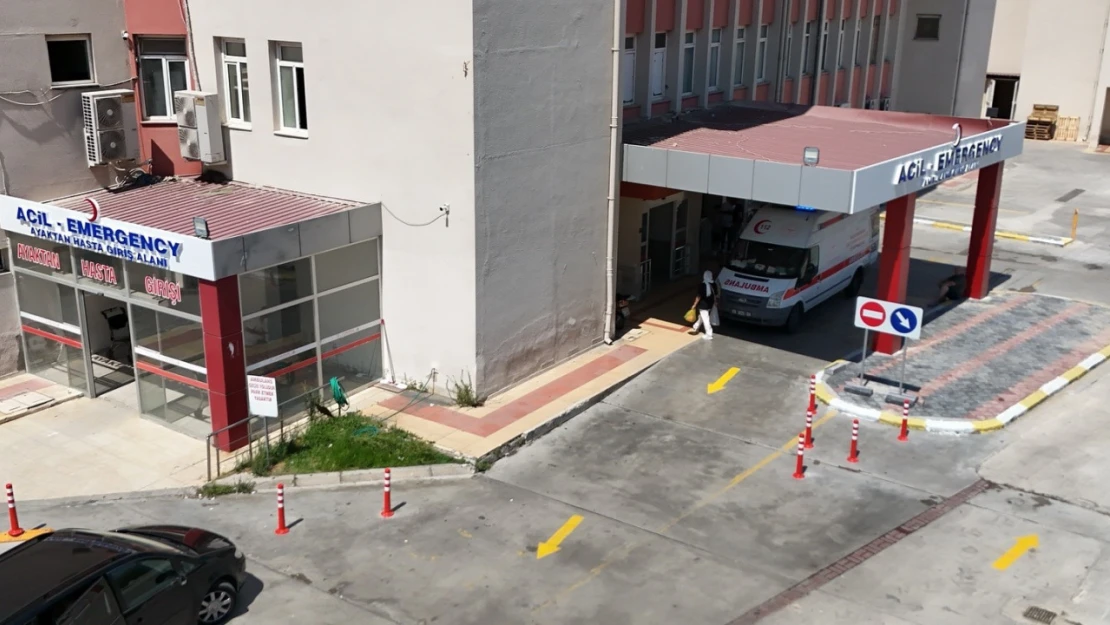 Söke Devlet Hastanesi'nde Ambulans Dönüş Alanı projesi tamamlandı