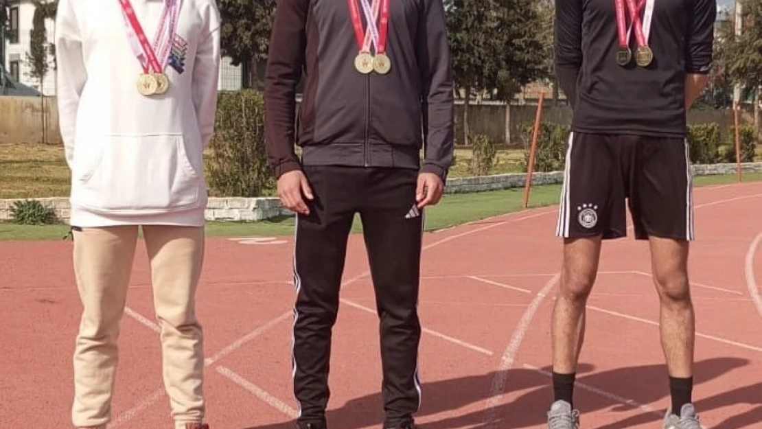 Söke Şehit Emre Acar Cumhuriyet Anadolu Lisesi'nden Atletizmde 3 il birincilliği