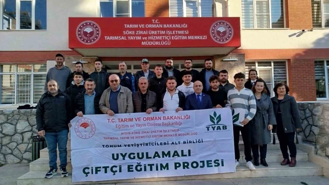 Söke TAYEM'de Uygulamalı Çiftçi Eğitimlerine devem ediyor