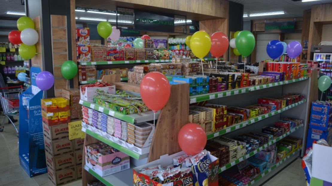 Sudem Market dualarla hizmete girdi