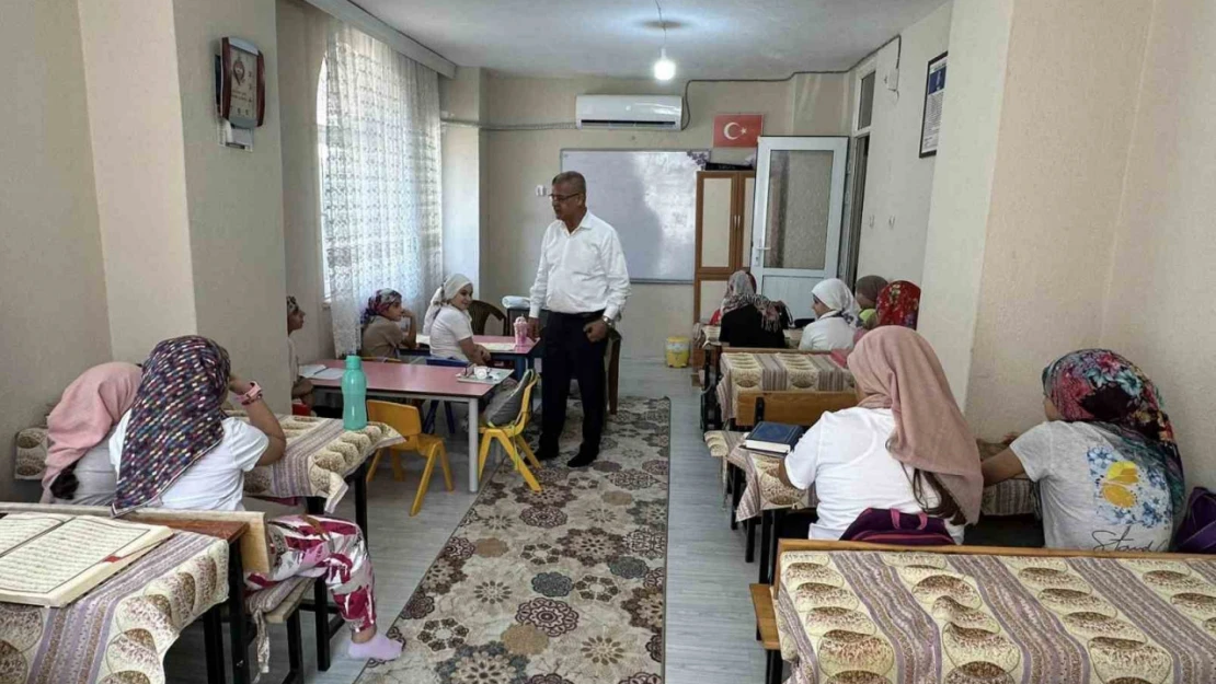 Sultanhisar'da yaz Kur'an kursları sürüyor