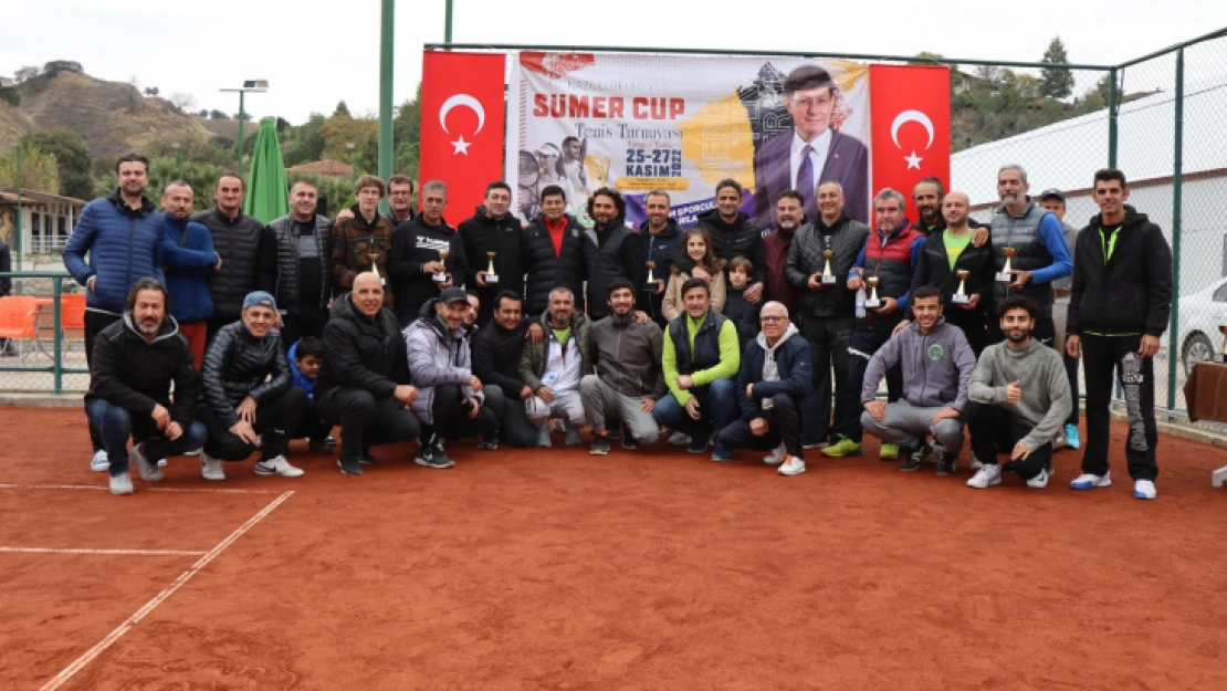 Sümer Cup Tenis Turnuvası Sona Erdi