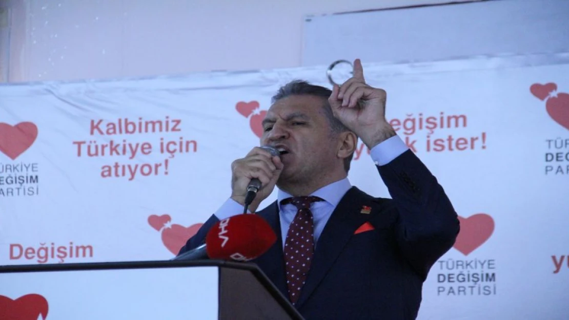 TDP Lideri Sarıgül Mardin'de... 'Öfke dili yerine sevgi dilini kullanacağız'