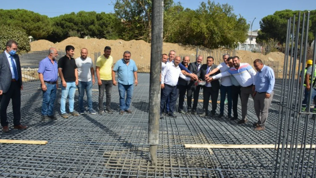 Ticaret Borsası yeni binasının temelini attı