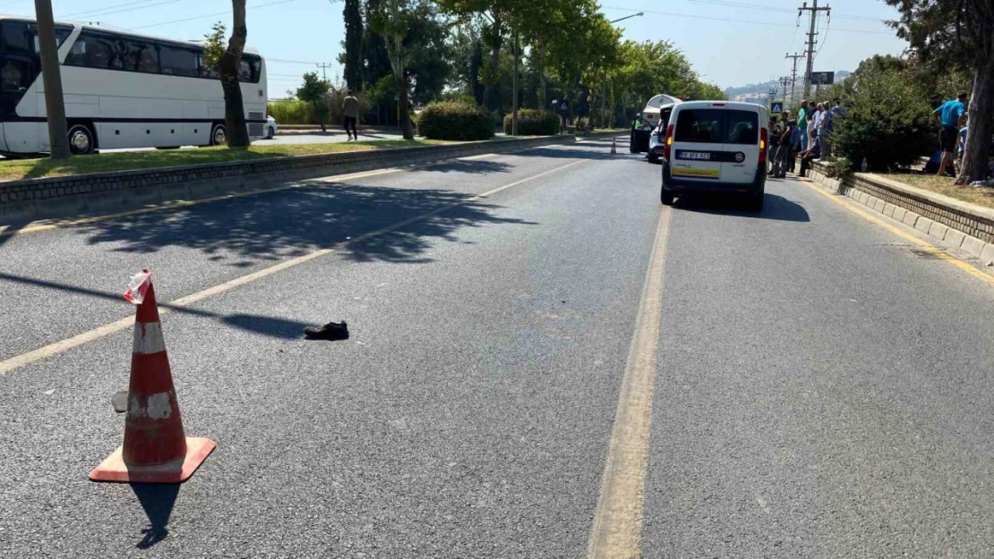 Ticari aracın çarptığı çocuk ağır yaralandı