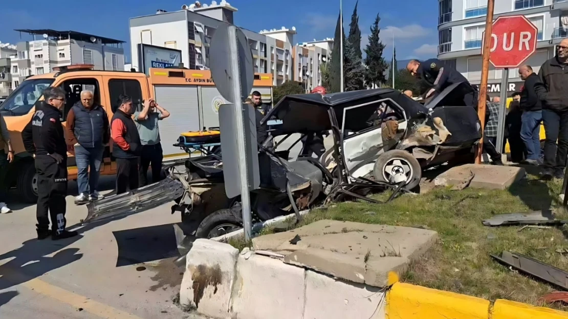 Tofaş otomobil hurdaya döndü: 1 ölü