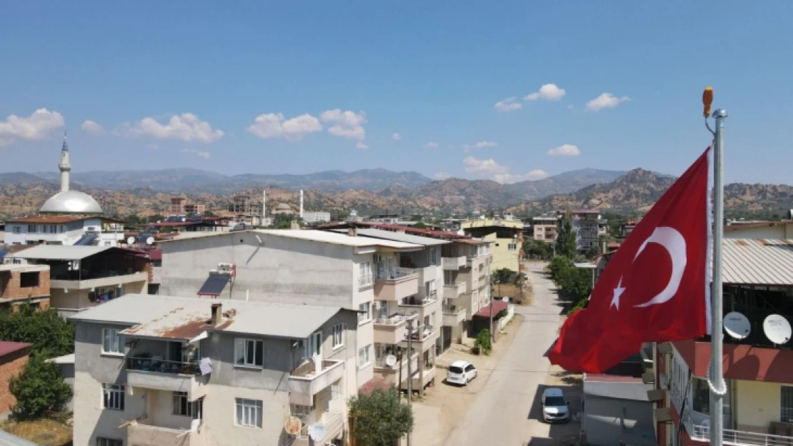 Türk Bayrağı Bozyurt'ta dalgalanıyor