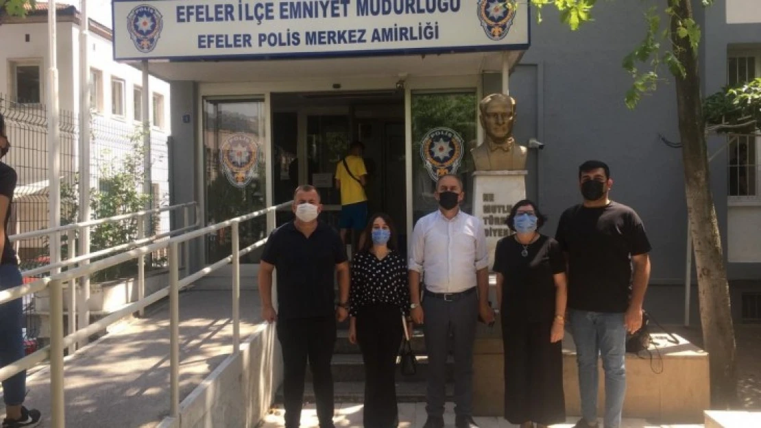 UCİM Aydın'dan Emniyet Müdürü Erciyes'e tebrik