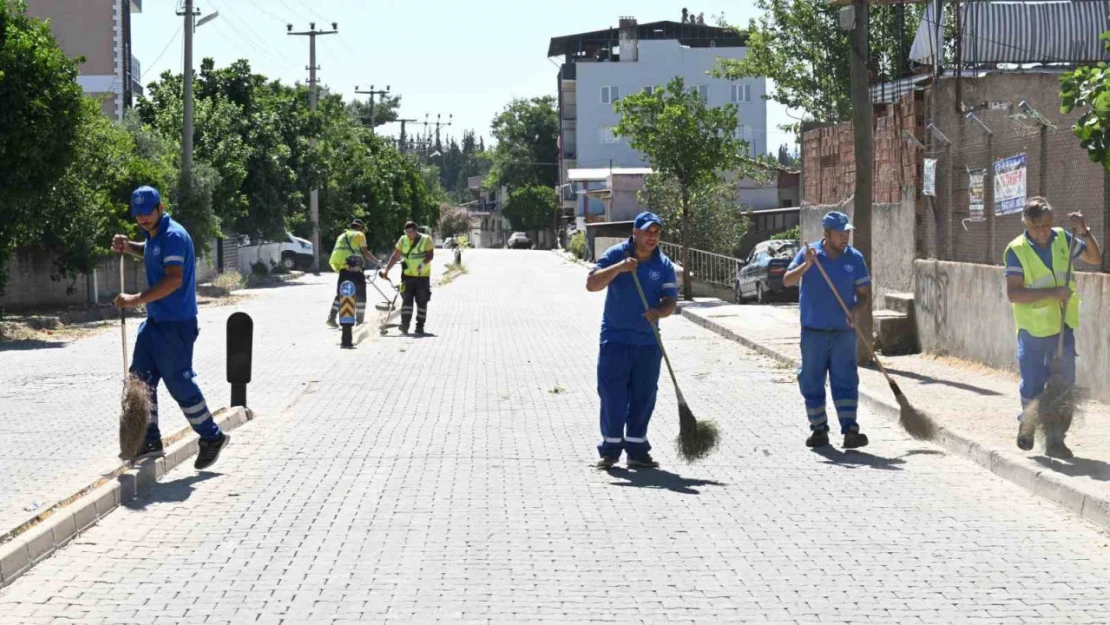 Umurlu'da temizlik çalışması