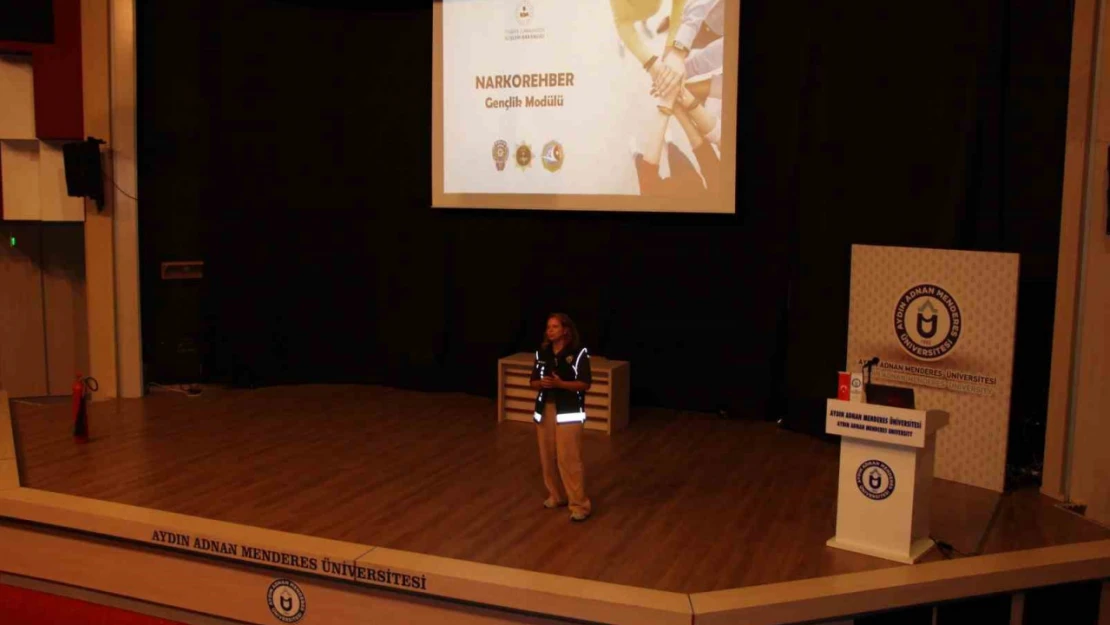 Üniversite öğrencilerine iş sağlığı ve güvenliği ile NarkoGençlik eğitimi verildi