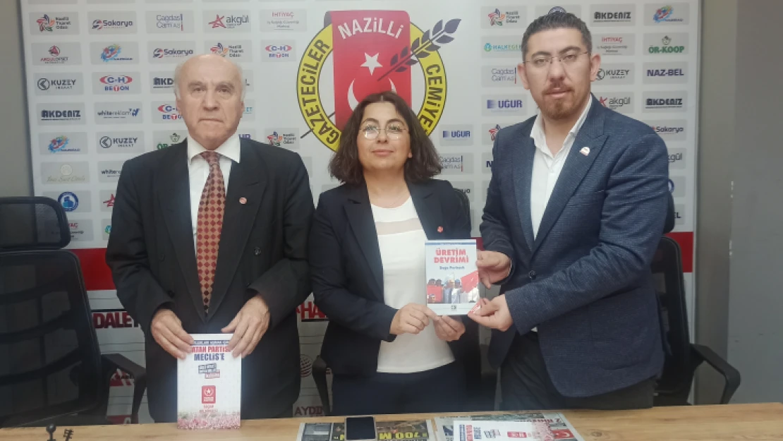 Vatan Partili milletvekili adayları NGC'ye ziyaret