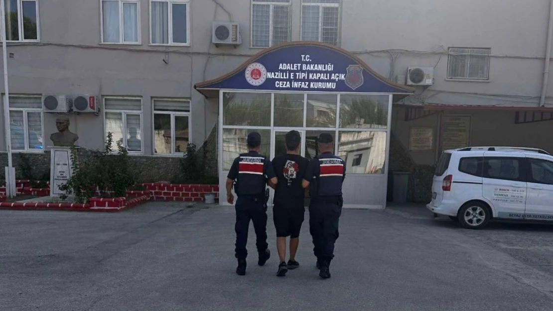 Yağma suçundan aranan şahıs Nazilli'de yakalandı