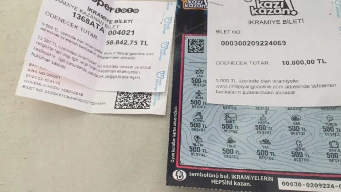 Yenipazar'a talih kuşu kondu