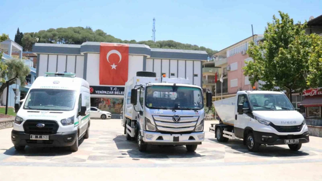 Yenipazar Belediyesi araçlarına kavuştu
