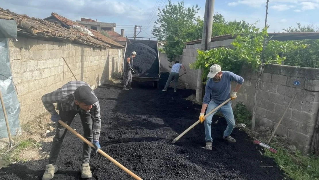 Yenipazar'da çevre düzenlemesi sürüyor