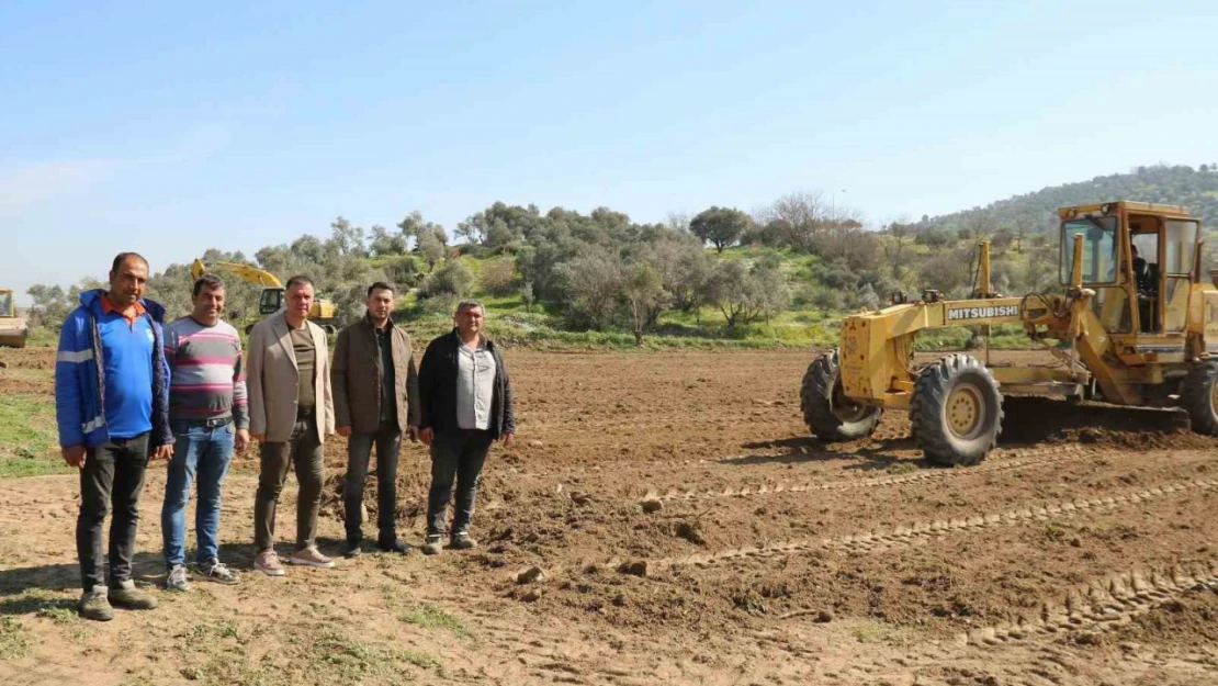 Yenipazar'da yeni mezarlık alanı için çalışmalar devam ediyor