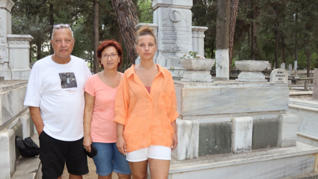 Yüzbaşı Nuri Bey'in torunları Nazilli'ye geldi