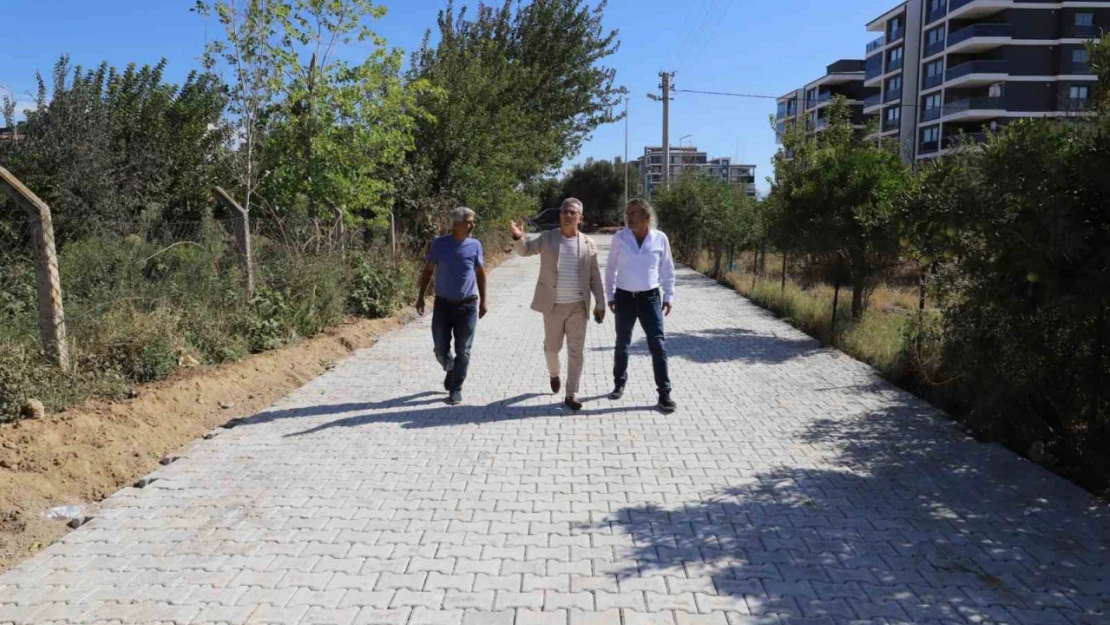 Zafer Mahallesi'ne 6 bin metrekare yol yapıldı