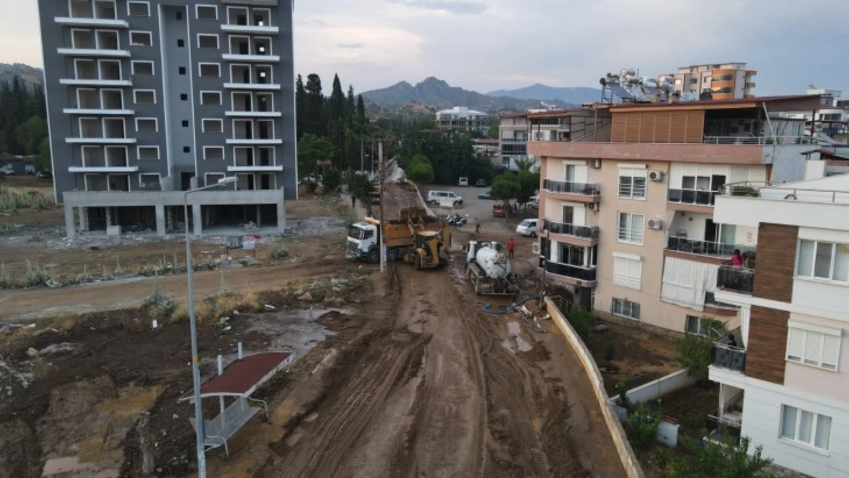 Afetten zarar gören evler için Nazilli Belediyesi seferber oldu