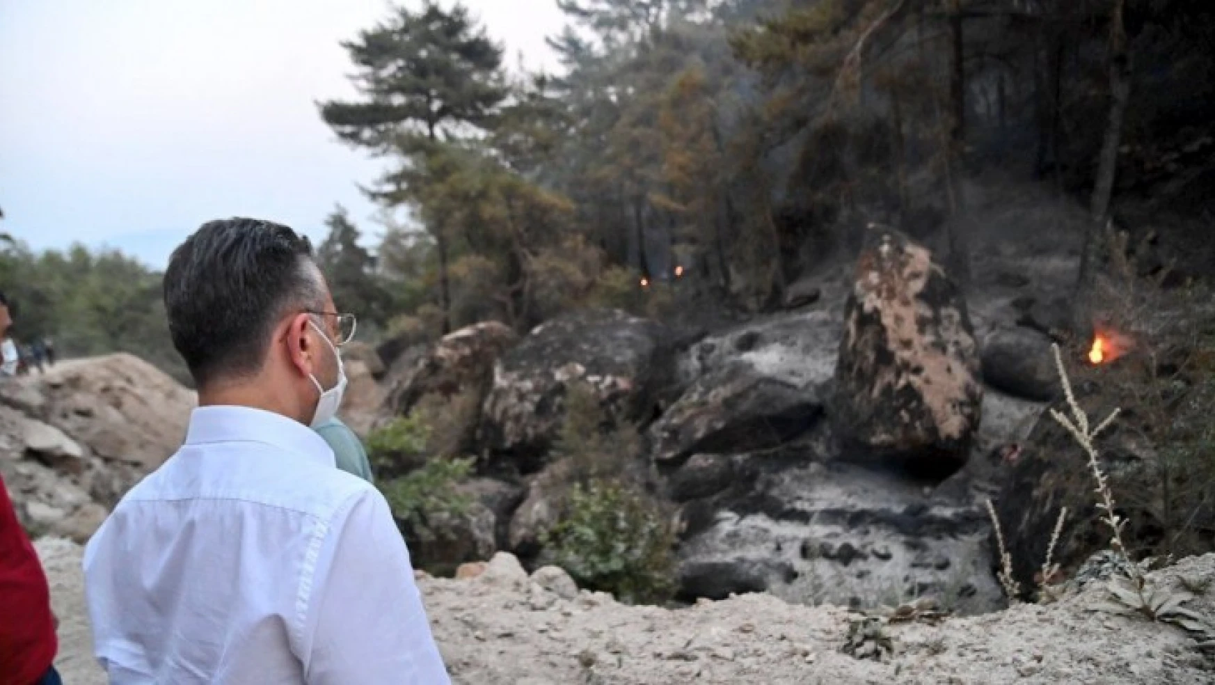 Aydın'da 50 hektar orman kül oldu