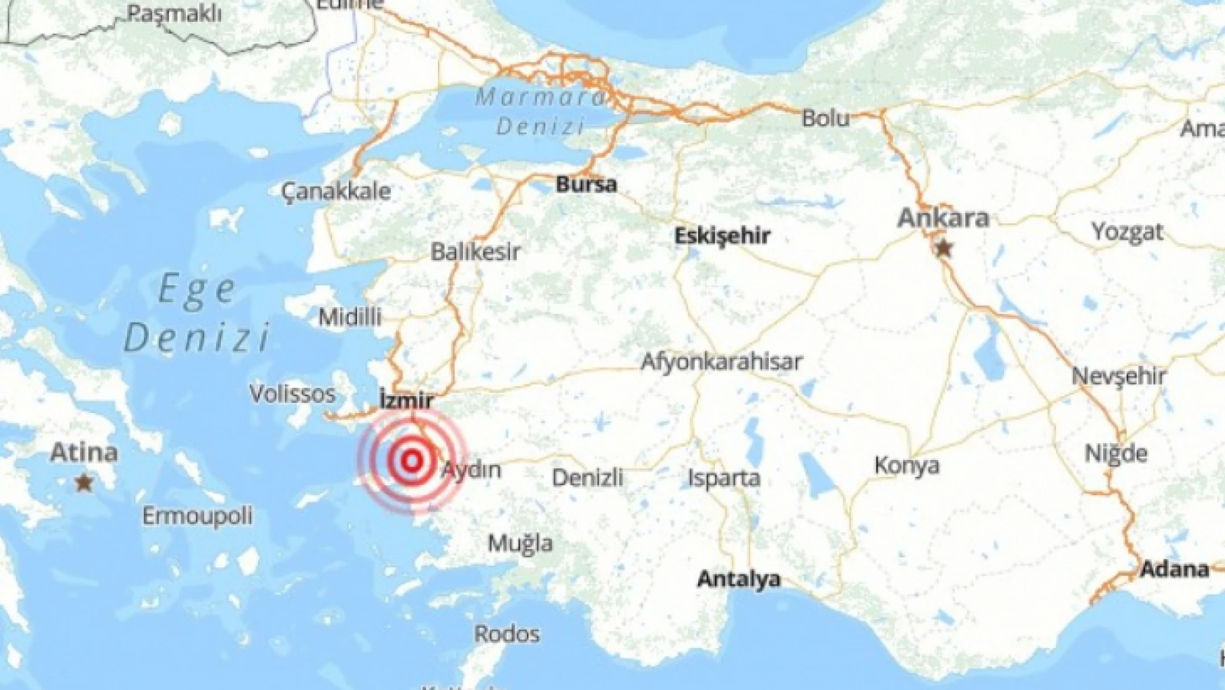 Aydın'da deprem