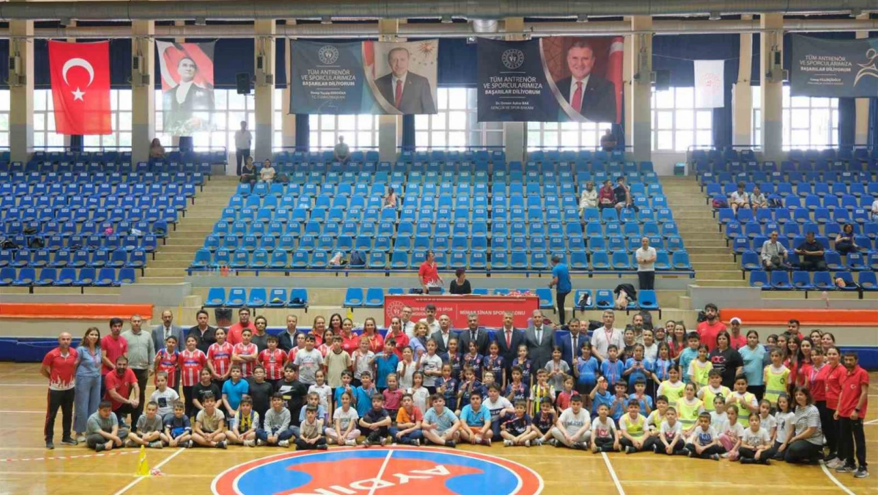 Aydın'da Fiziksel Etkinlik Oyunları etkinliği gerçekleştirildi