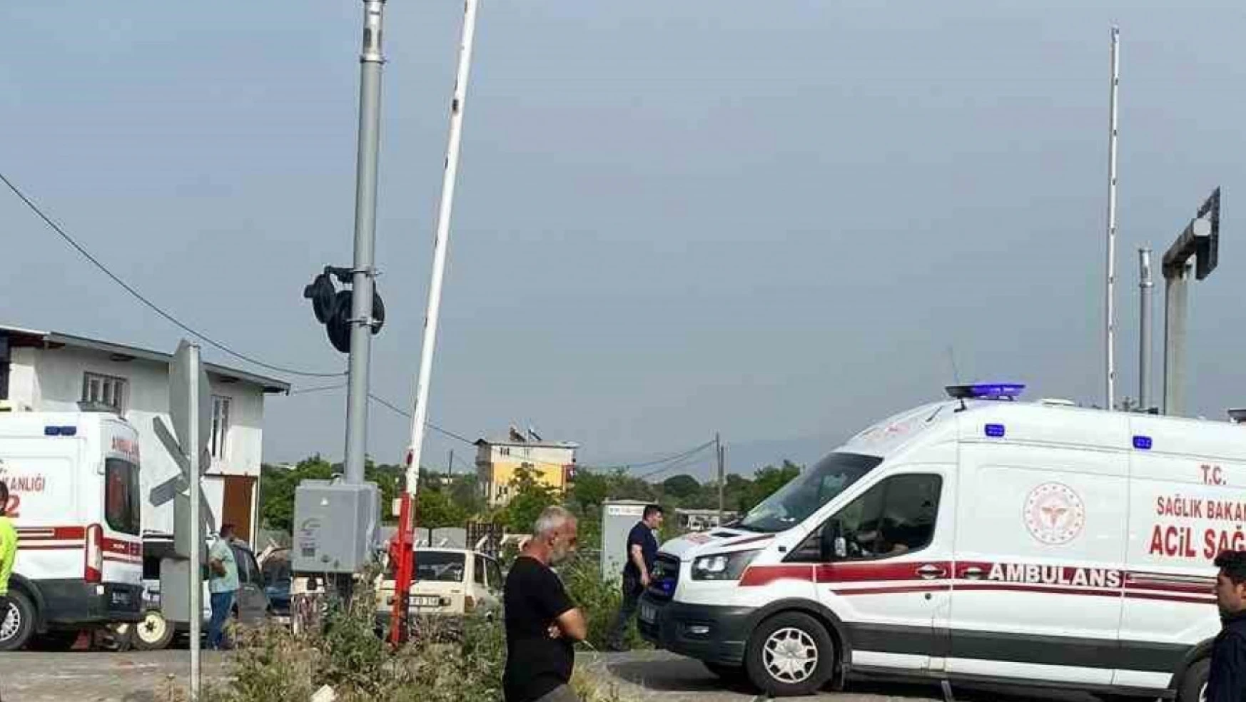 Aydın'da tren kazası: 1 ağır yaralı
